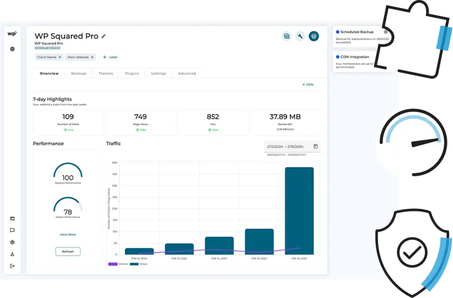 WP Squared by cPanel